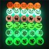 10pcs/set Stretchy Eyeballs Halloween Bouncy Balls Scary Luminous Bouncy Balls Bouncy Eyeball  Gifts