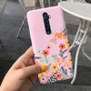 Cute Printed Phone Case For OPPO Reno2 Case Liquid Silicone Soft TPU Back Cover For Oppo Reno2 F / Z Reno 2 2F 2Z Cases Bumper