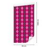 Pink Plaid Wallpaper, Purple and Burgundy for Living Room and Bedroom 50x1000