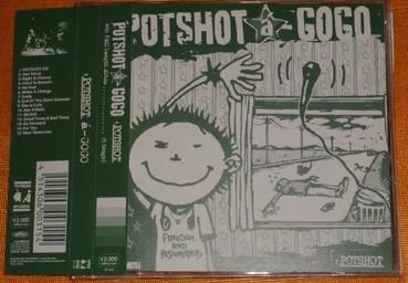 

CD POTSHOT - A-GoGo TV045 TV-FREAK Record 2001 Japan Rock Used
