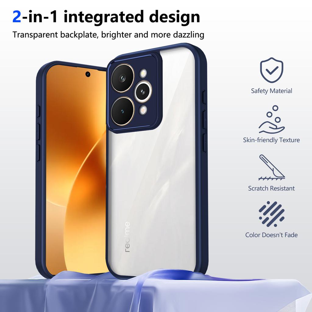 For Realme 15 Pro Case Luxury Shockproof Clear Case For Realme 15 15T Cover