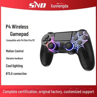 PS4 için Kablosuz RGB Titreşimli Oyun Kumandası
