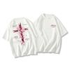 2025 New Rose Cross Summer 100 Cotton Tshirt Adults Men Outdoor Daily Cool Comfortable Versatile Soft Breathable Shortsleeved