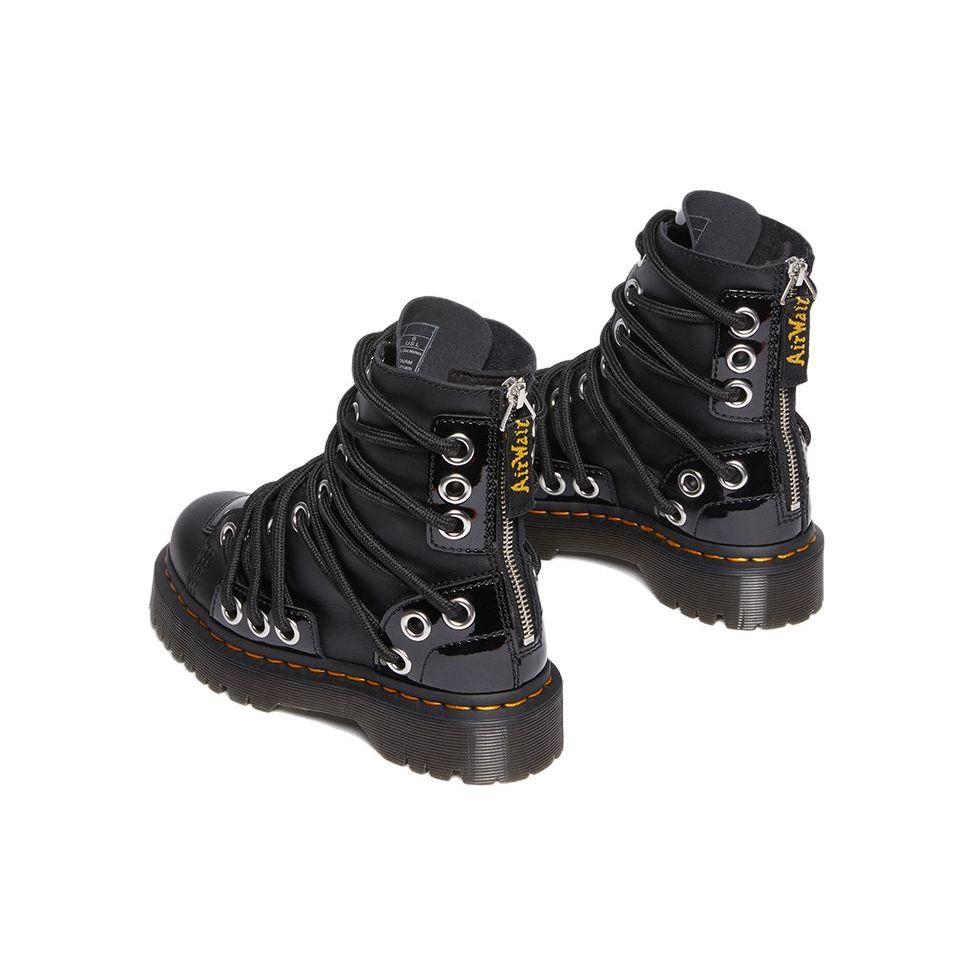 Dr. Martens Daria Bex Leather Simple Fashion Short Boots Women boots Black 30797001