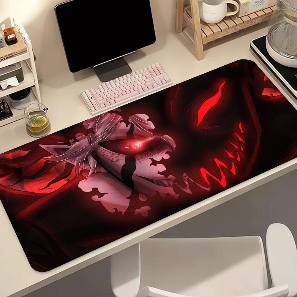 Fashion Black Clover Mousepad Printing Computer Gamers Locking Edge HD Non-slip Mouse Pad XXL90x40cm Keyboard PC Desk Pad Funda