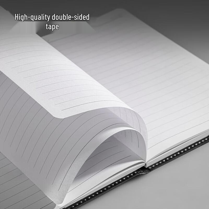 Deli Classic Leather Cover Notebook