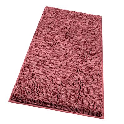 Tapis de bain Absorption d'eau Séchage rapide Doux Confortable Tapis de douche Lavable Fournitures Tapis de sol Porte de salle de bain d'hôtel