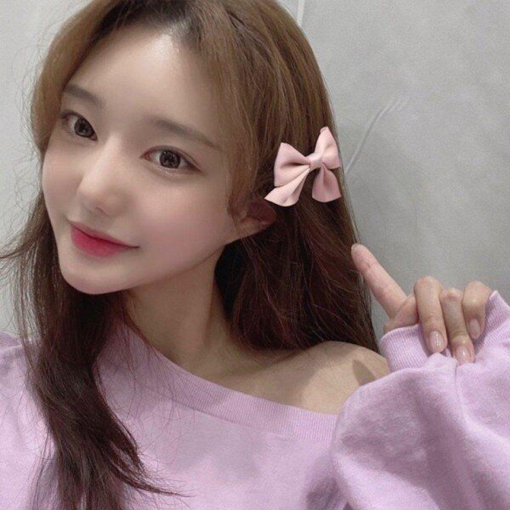 

Mno Angel Ribbon Hair Clips Set of 2 Ribbon Hair Clips Hairpins Hairpins Ribbon Pins Mini Mini Hair Clips Purple