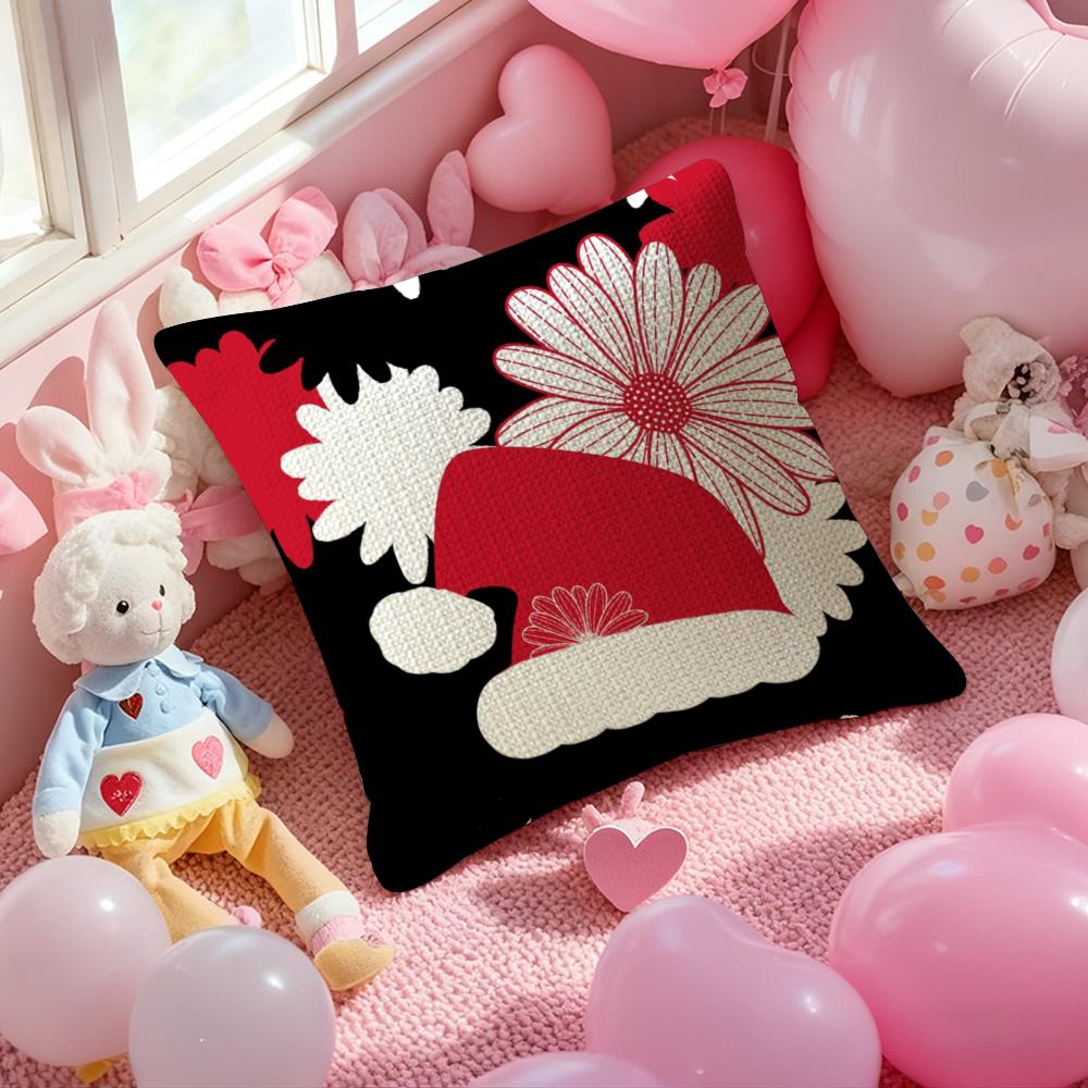 Luxury MMardi MMercred Pillow Case Antidustmite Pillowcase Invisible Zipper Silky Short Plush Sofa Cushion Cover