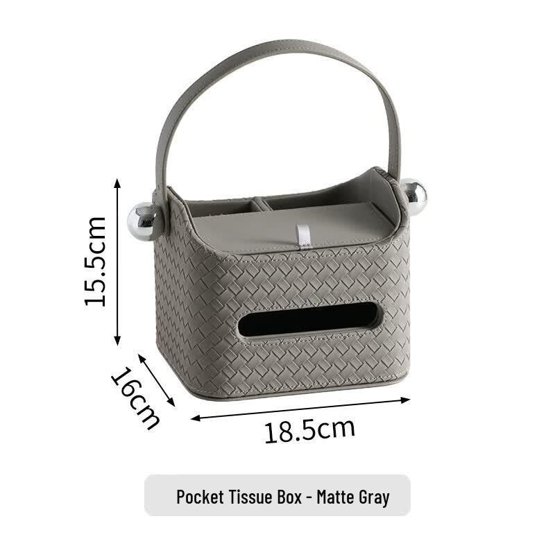 

PU Leather Tissue Box Holder
