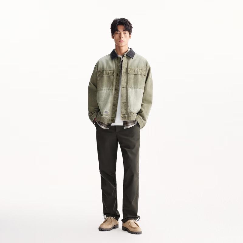 

JACK&JONES Men s Relaxed Fit Brushed Casual Pants 180 34