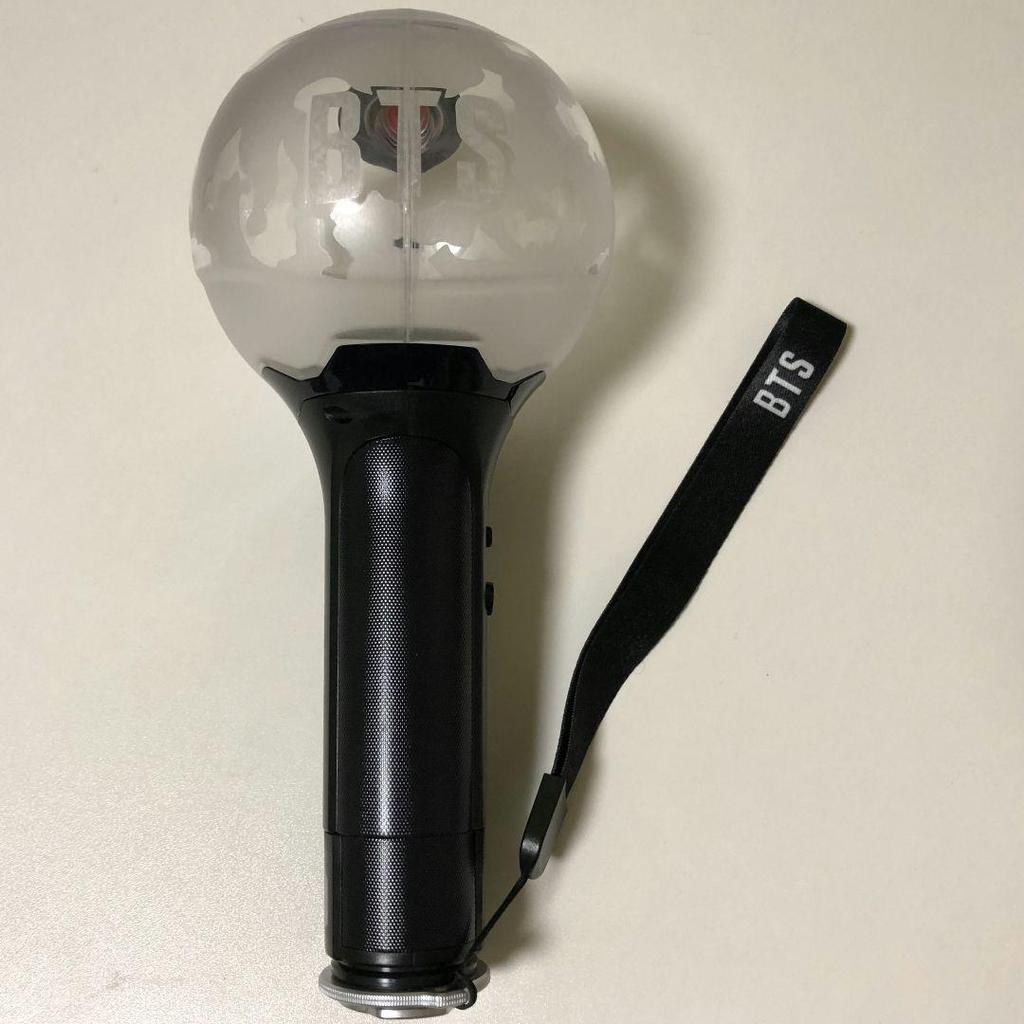 [USED] BTS Light Stick Ver.3 AmiBomb with Trading Card