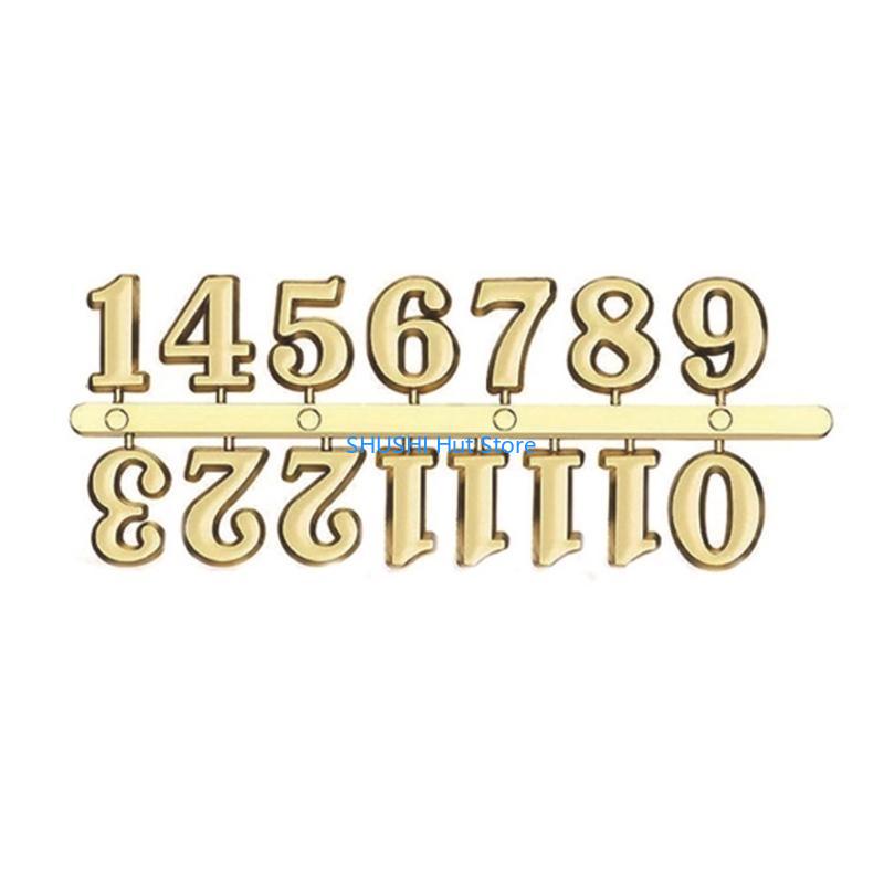 3CM Clock Number Set Easy Installation for Wall Desk Watches Repair D57B