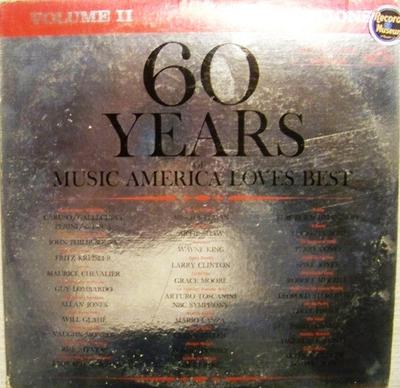 LP Schallplatte VARIOUS - 60 Jahre Musik, die Amerika liebt Bes LM6088 RCA Victor Red 1960 US Klassik Gebraucht