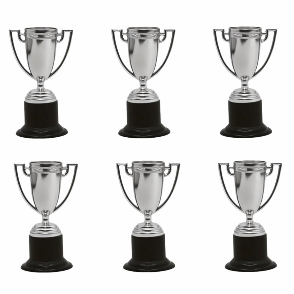 Plastic Material Mini Trophy Set Gold Color Children's Trophy Awards  Kindergarten Rewards