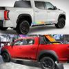 2PCS Pickup Car Door Side Stickers Waterproof Vinyl Decals Car Body Styling Decoration Stickers Accessories For Toyota Tundra