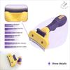 Pet brush pet grooming tool deshedding comb Teddy and Golden Retriever hair removal brush pet cleaning supplies