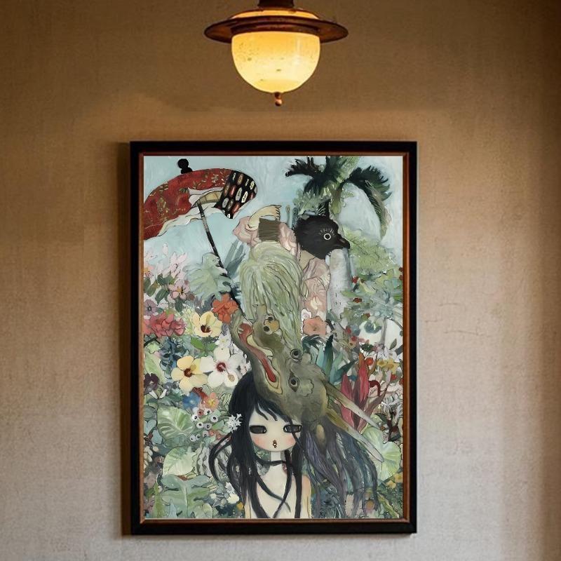 

A-Aya T-Takano Anime Poster HD art sticky wall waterproof home living room bedroom bar aesthetic decoration 21cm×30cm NoFrame