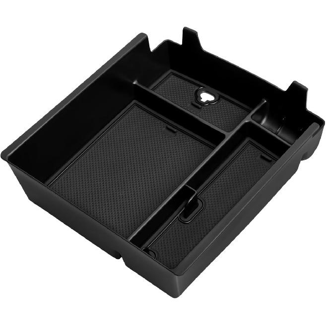 

smabee Center Console Organizer Compatible with Chevy Traverse/GMC Acadia/Buick Enclave 2024 2025 2026 Armrest Storage Box ABS Storage Tray Interior Armrest Storage Insert Bo