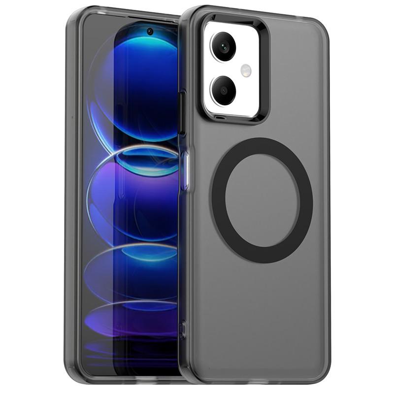 

For Poco X5 5G Case For Poco X5 X6 X7 Pro 5G Cover Translucent Candy Color Matte Magnetic Shockproof Protective Bumper For Poco X5 5G
