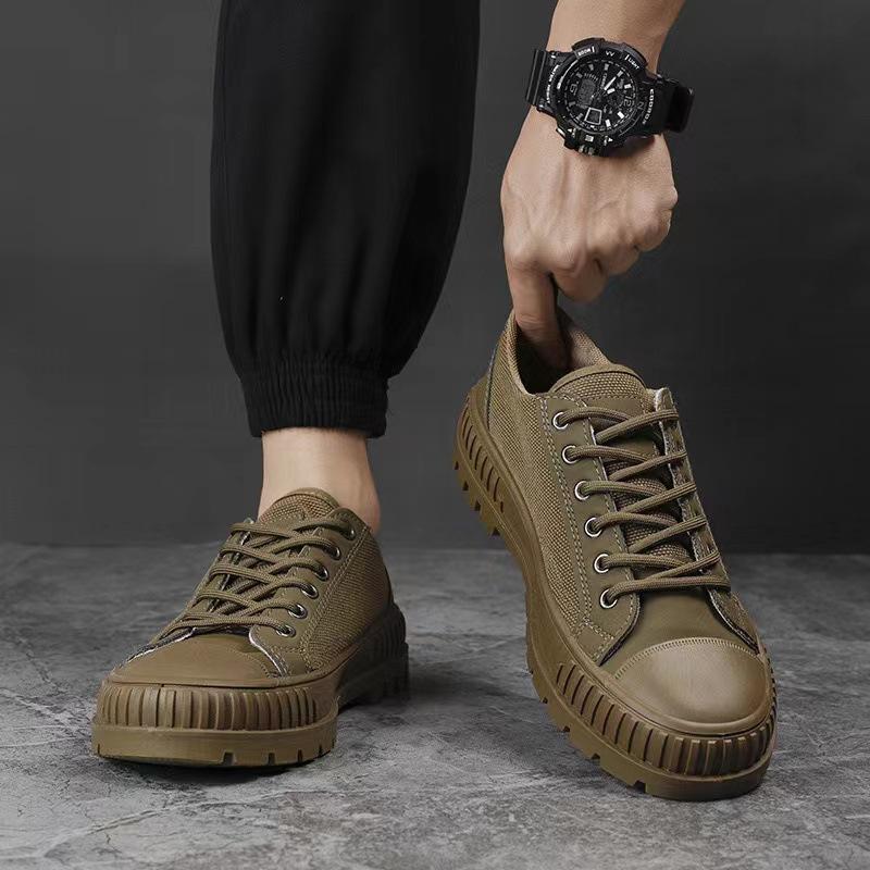 New liberation shoes platform rubber sole labor insurance shoes wear-resistant mountaineering site wear-resistant men's shoes work casual shoes