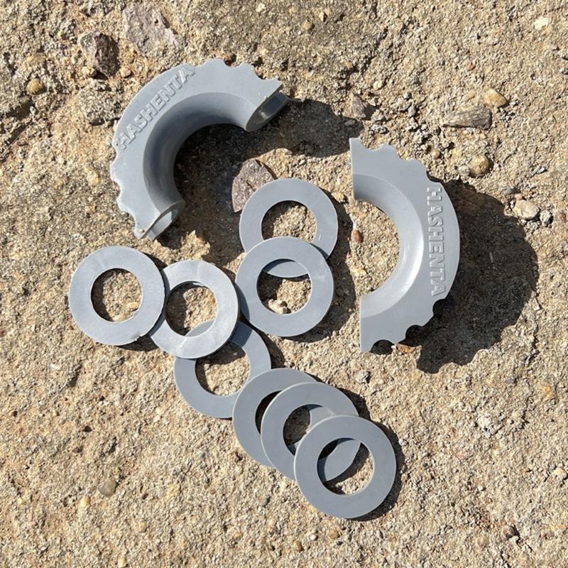 Universal Anti-Rust Bow Shackle 3/4" 5/8" D-Ring Shackle with Isolator & Washers
