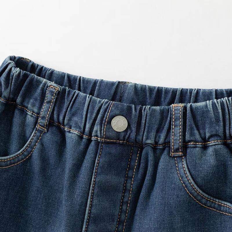 Dave & Bella Boys' Fleece-Lined Denim Jeans