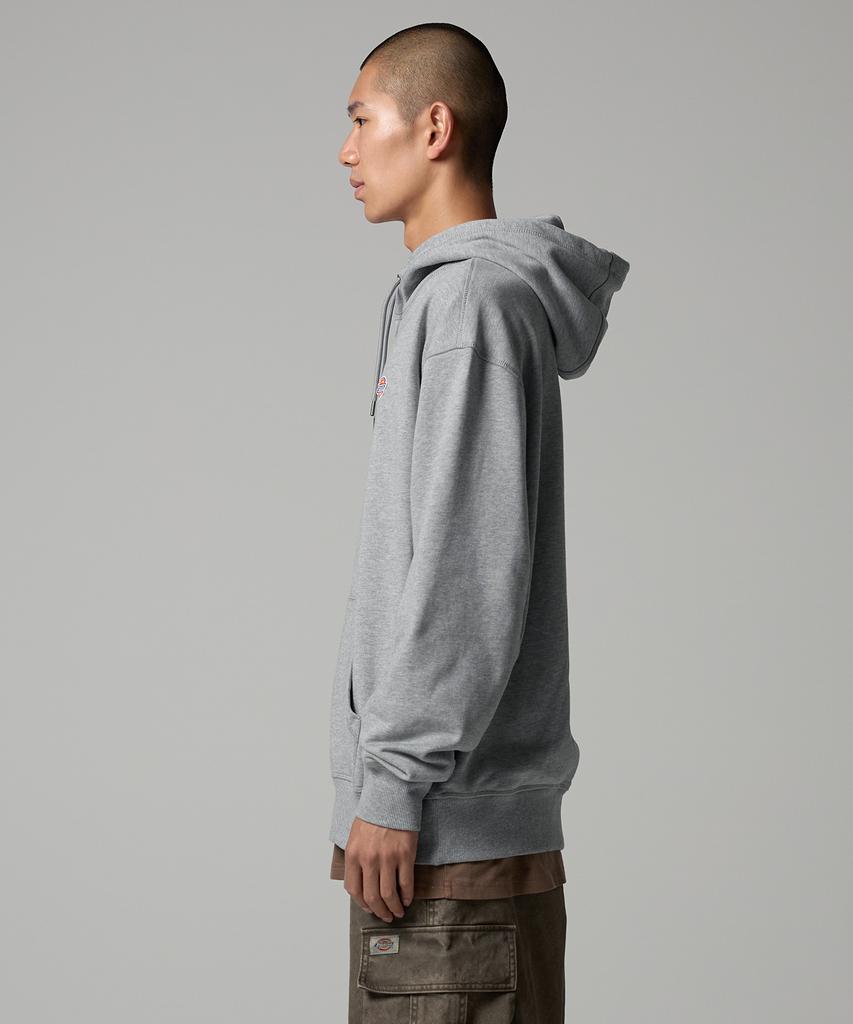 Wappen Small Logo Hoodie Heather Grey