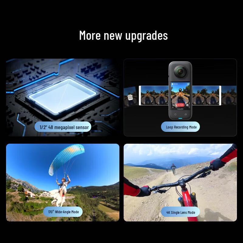 Insta360 X3 5.7K 360-Degree Panoramic Action Camera (CN version)