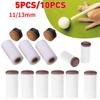 5/10PCS 11/13mm Billiard Replacement Set Pool Cue Tips Pool Billiard Cue Stick Ferrules Screw-On Tips Snooker Billiards Acces