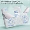 10PCS/Set S/M/L Self-Adhesive Book Skin Self-Adhesive Book Protective Cover  Book Protection