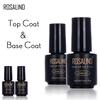 7ML Base&Top Gel lak na nehty Tempered Top Rein Force Gel Guma pro gelové laky Nail Art