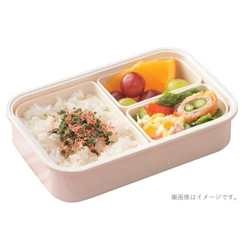 PEARL METAL Lunch Box with Inner, 650ml, Gray, Made In Japan, Home Label DC-6004