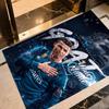 Cristiano Ronaldo (32) Customizable Name Floor Mat Suitable for Game Room Study room Hallway Decorate room Antislip Carpet Decorate Offices