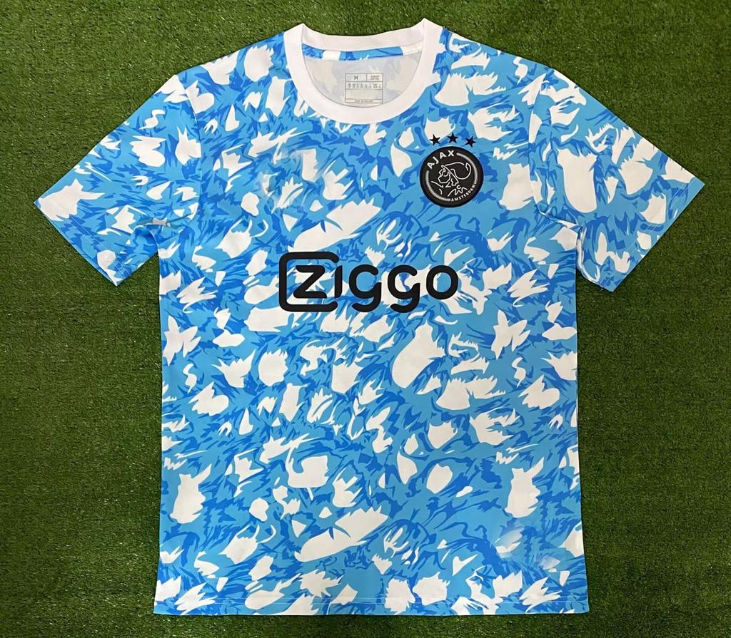 Ajax Graffiti Version Jersey 23-24Ajax Game Special Edition Unpopular Plus Size Short-sleeved Football Jersey Men