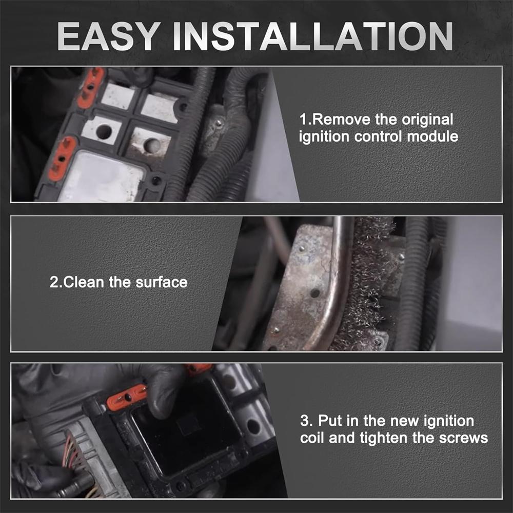 Ignition Control Module + 3 Ignition Coils For Buick Regal Chevrolet Camaro 3.8L