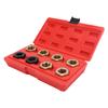 8pcs Screw Thread Repair Kit for Axle Spindle Fractional Metric Carbon Steel with Storage Tool Case