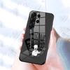 G-Grim F-Fandango Handyhülle Für Samsung S26 S25 S24 FE S23 S22 S21 Plus S20 Ultra Note20Ultra Schwarze Glasabdeckung