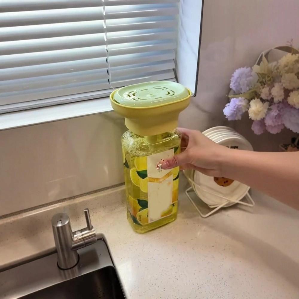 3PCS Portable Dishwashing Liquid Presser Plastic Dishwashing Liquid Dispenser  Camping