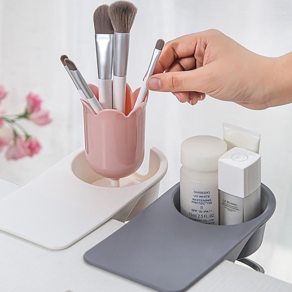 Creative Coffee Drink Cup Holder Table Side Water Cup Shelf Office Desktop Computer Desk Fixed Cup Holder Desk Storage Clip