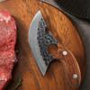 Multifunctional Knife Meat Cleaver Bone Cleaver Forging Knife Stainless Steel Kitchen Knife Cooking BBQ Carving Knife