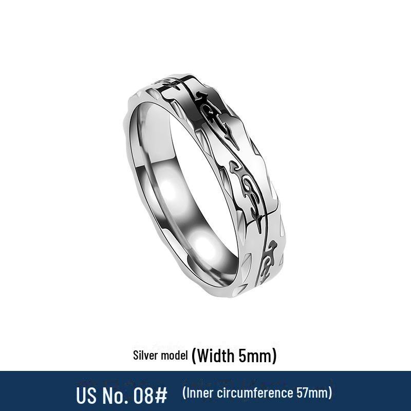 

Мужское модное кольцо из титановой стали: Уникальный индекс или дизайн мизинца, который останется надолго