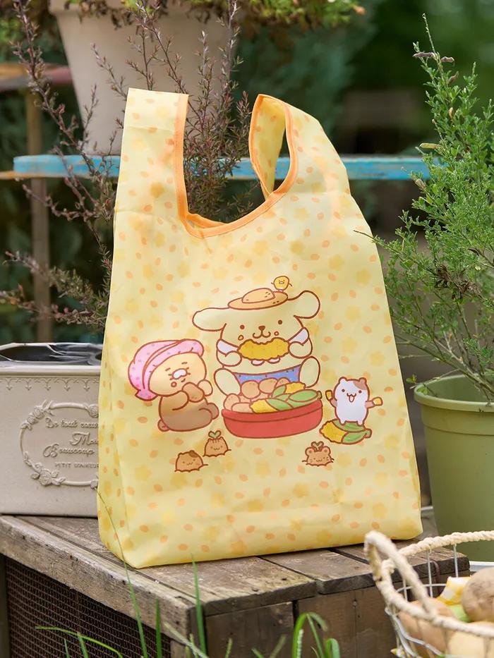 Pompompurin x Kakao Friends Fresh Potato Pocket Shopping Bag_Chunsik
