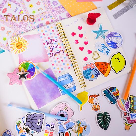 Tagebuch-Set für Mädchen im Alter von 8–12 Jahren, DIY-Schreibwaren-Set mit farbigen Stiften, Aufklebern, Klebeband, Journaling- und Scrapbooking-Zubehör