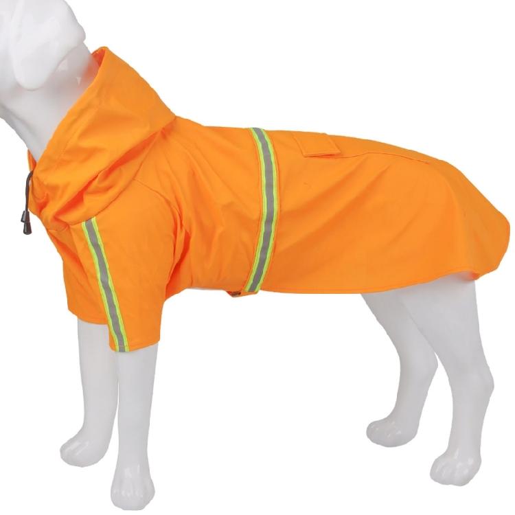 Impermeabile per Cani Impermeabile con Cappuccio Giubbotti Poncho Pioggia Impermeabile con Strisce Riflettenti