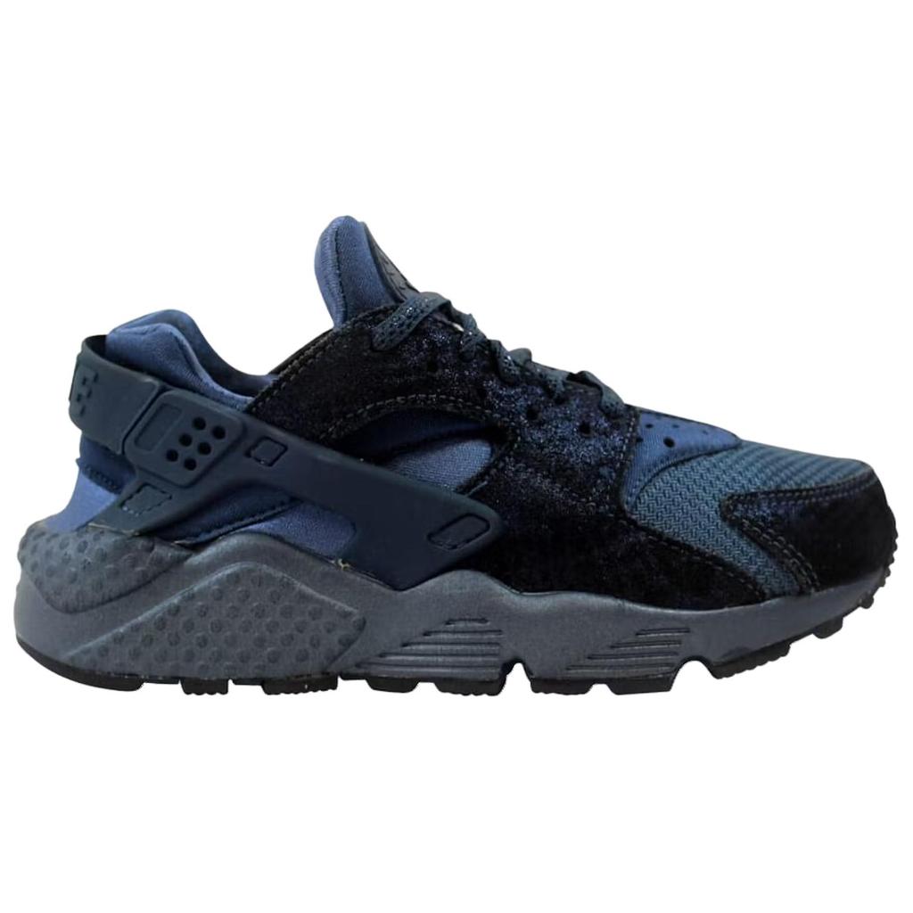 Nike Zapatillas de Mujer Air Huarache Run PRM Metallic Armory Navy Black MTLC-ARMORY-NVY SQDRN-BL-BLCK 683818-900