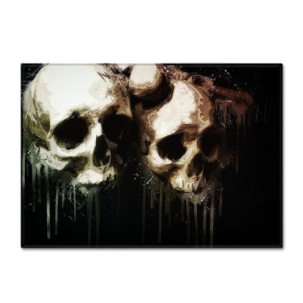 Skull Living Room Floor Mat Bedroom Dining Room Carpet Carpet Doormat