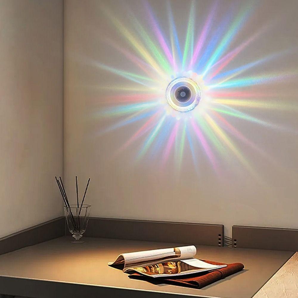 16-color Human Body Sensor Night Light Rechargeable Room Magnetic Cabinet Lights