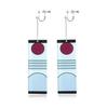 Japanese Style Demon Slayer Mutsuki Haya Female Demon Earrings