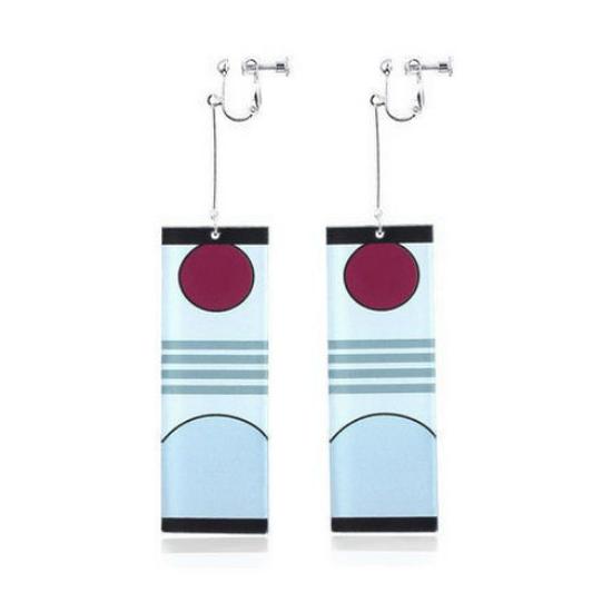 Japanese Style Demon Slayer Mutsuki Haya Female Demon Earrings